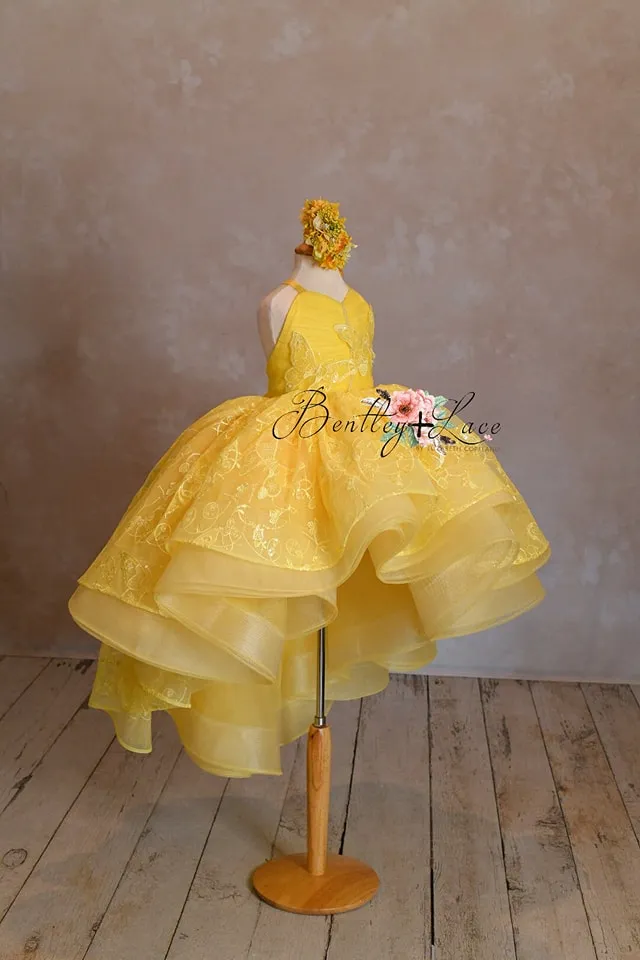 EUC"Wendy" - High Low Length Dress ( 3 Year - Petite 4 Year)