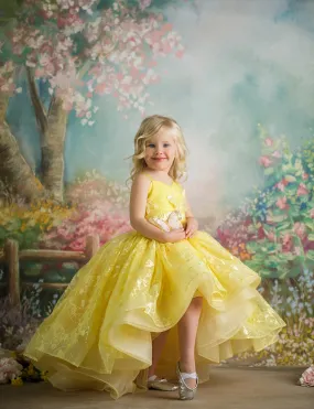 EUC"Wendy" - High Low Length Dress ( 3 Year - Petite 4 Year)