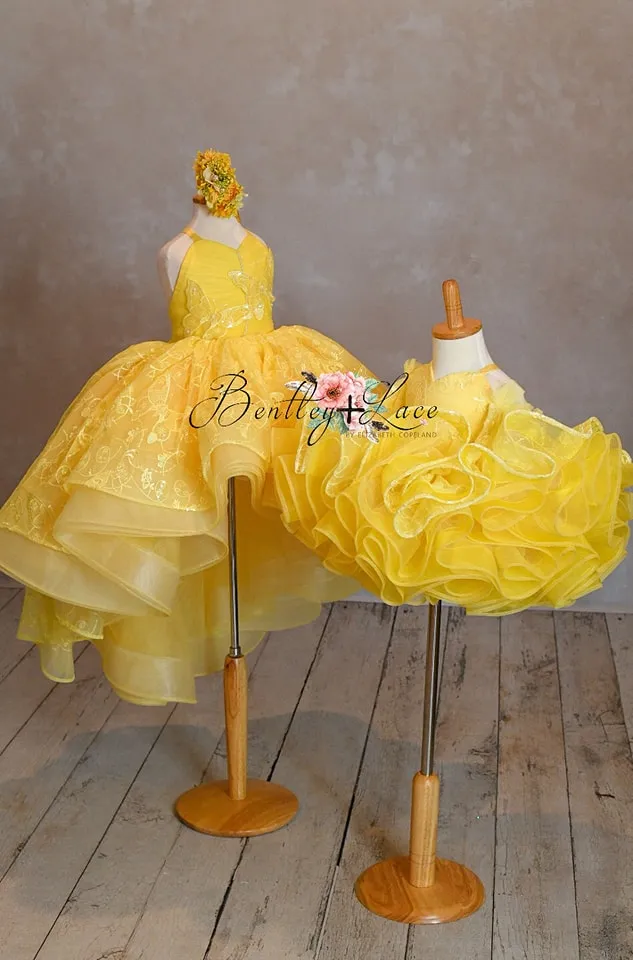 EUC"Wendy" - High Low Length Dress ( 3 Year - Petite 4 Year)