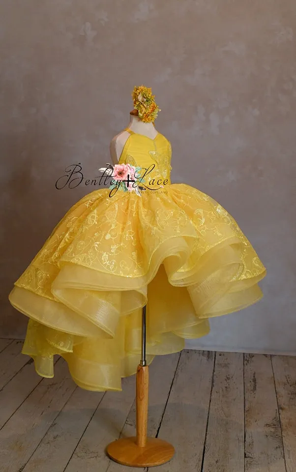 EUC"Wendy" - High Low Length Dress ( 3 Year - Petite 4 Year)