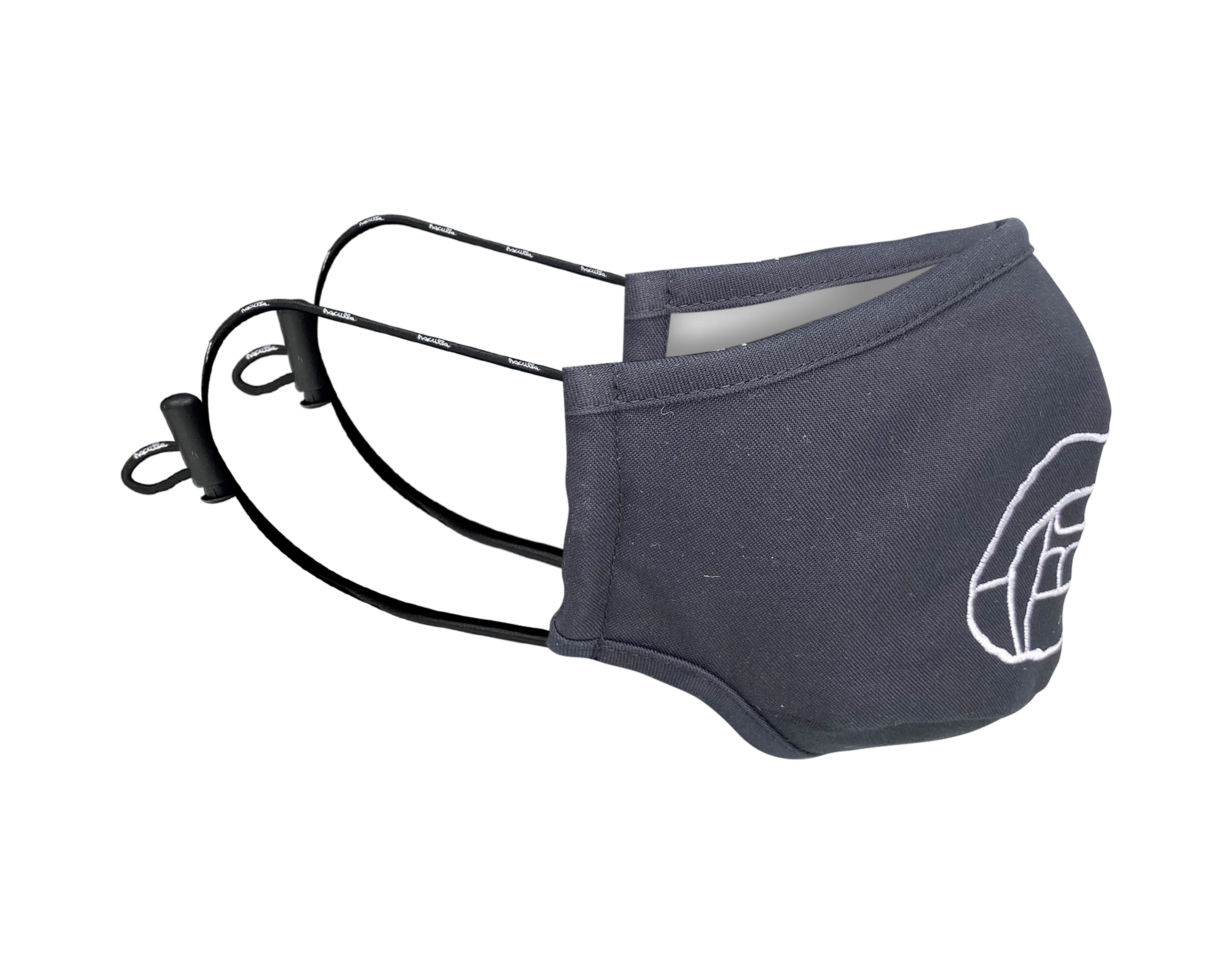 FANG LIPS MASK BLACK