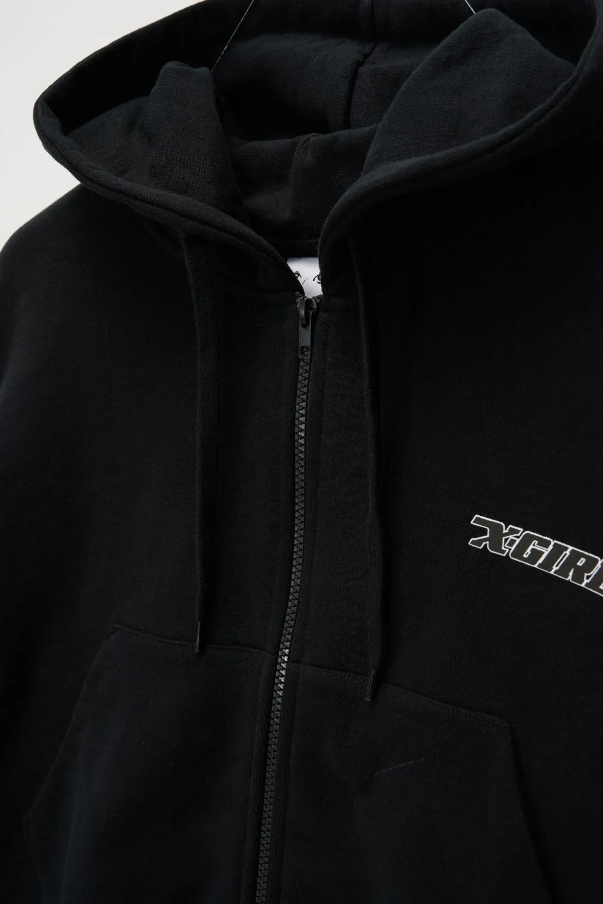 FUTURE X-GIRL CROPPED HOOD - Black