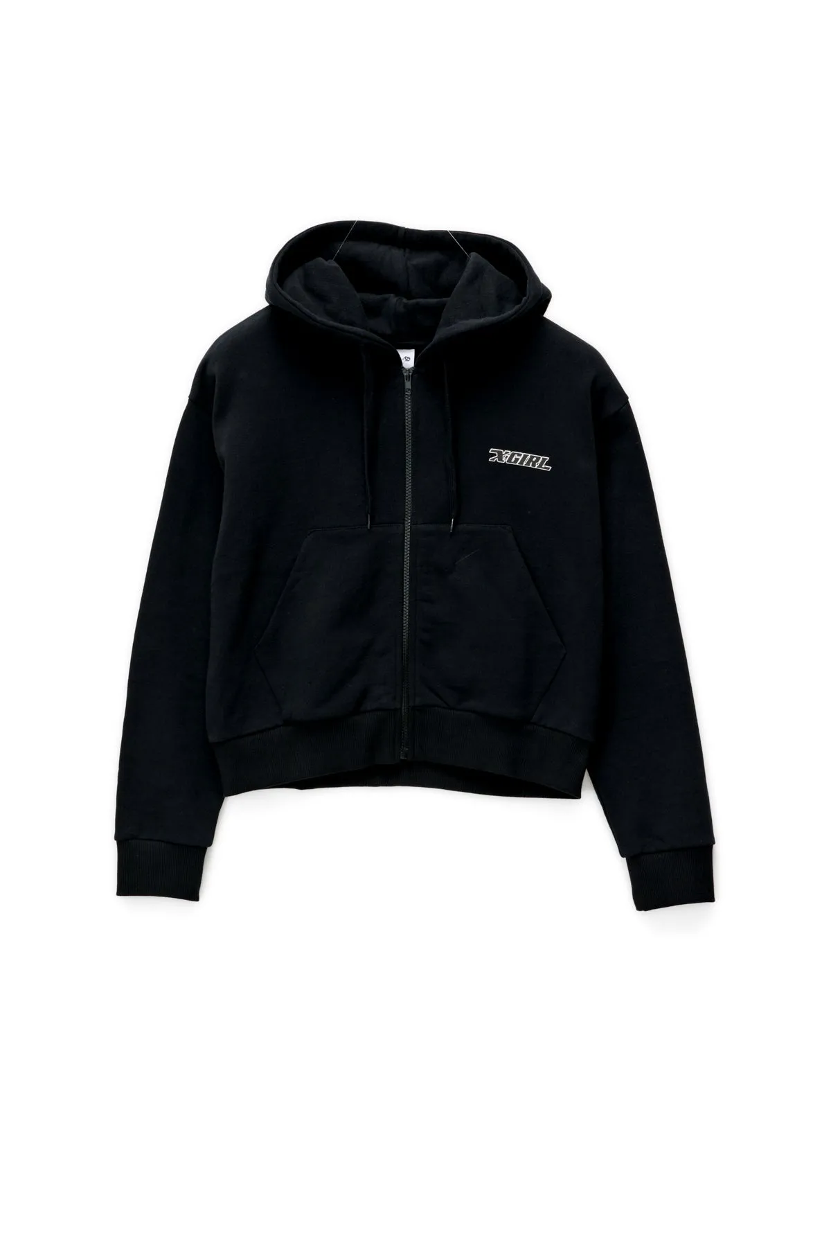 FUTURE X-GIRL CROPPED HOOD - Black