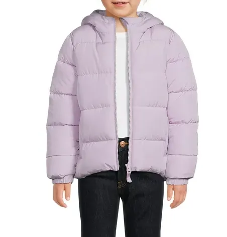 Girls Heavyweight Puffer Coat - ZB152