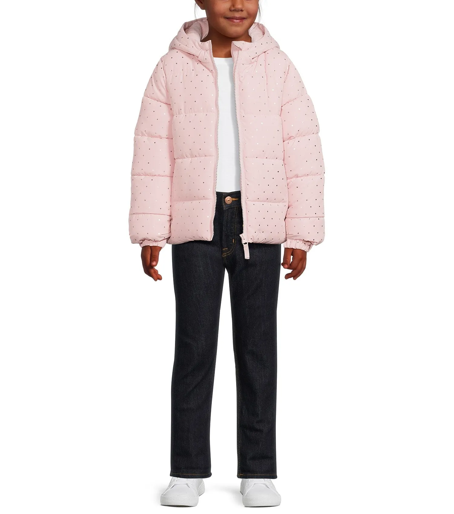 Girls Heavyweight Puffer Coat - ZB152