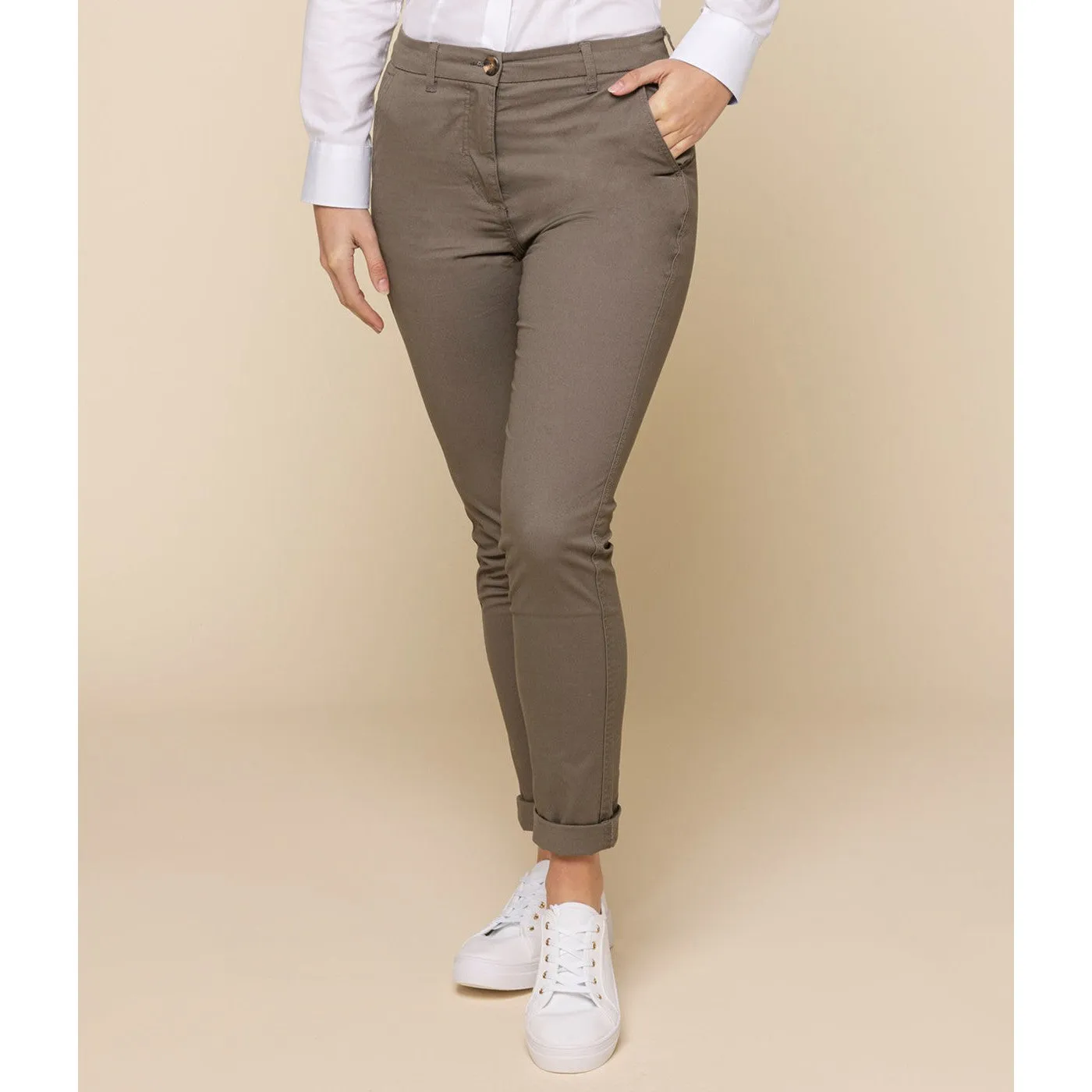 Gloweave Career Womens Modern Chino - 1754WT