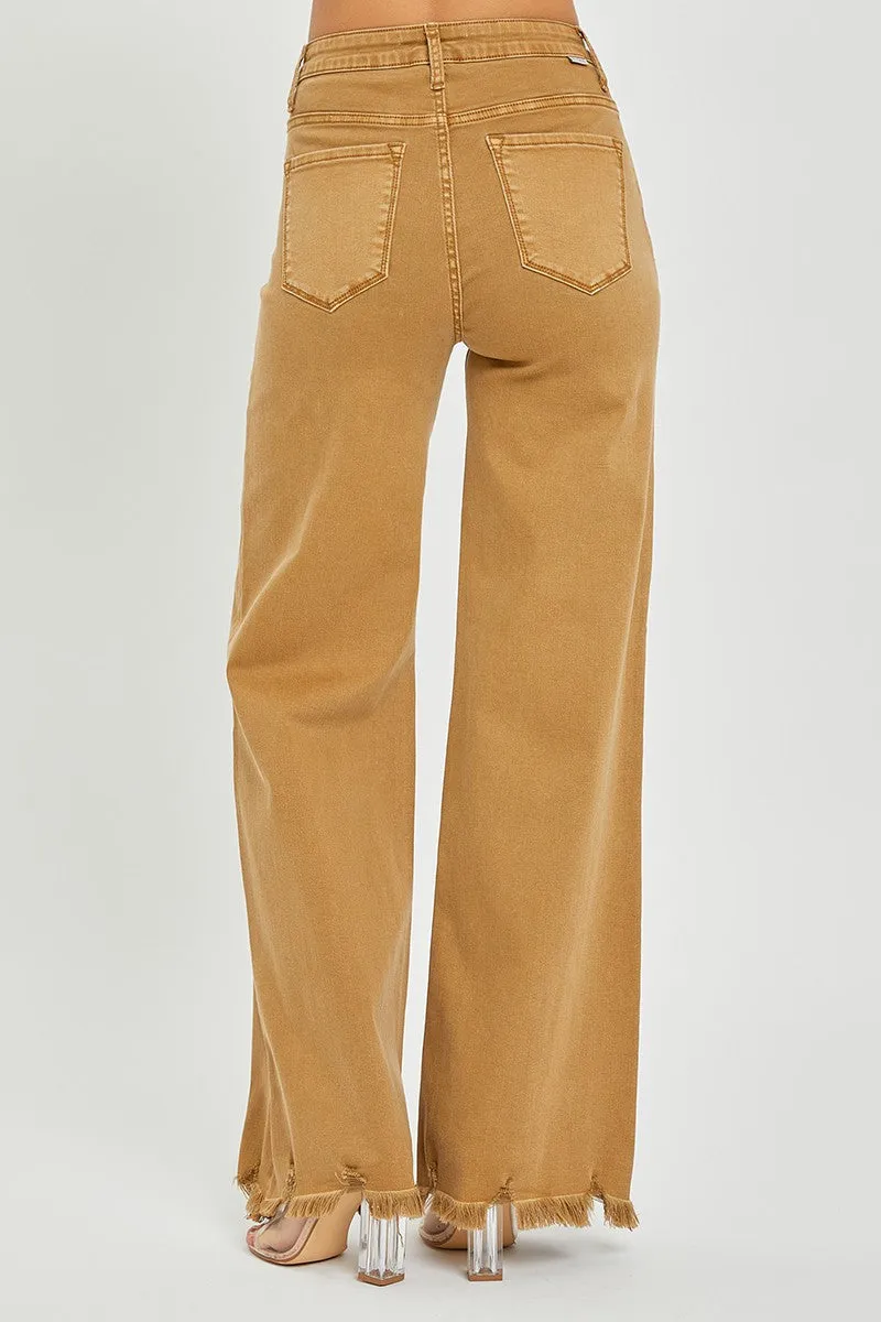 High Rise Wide Pants