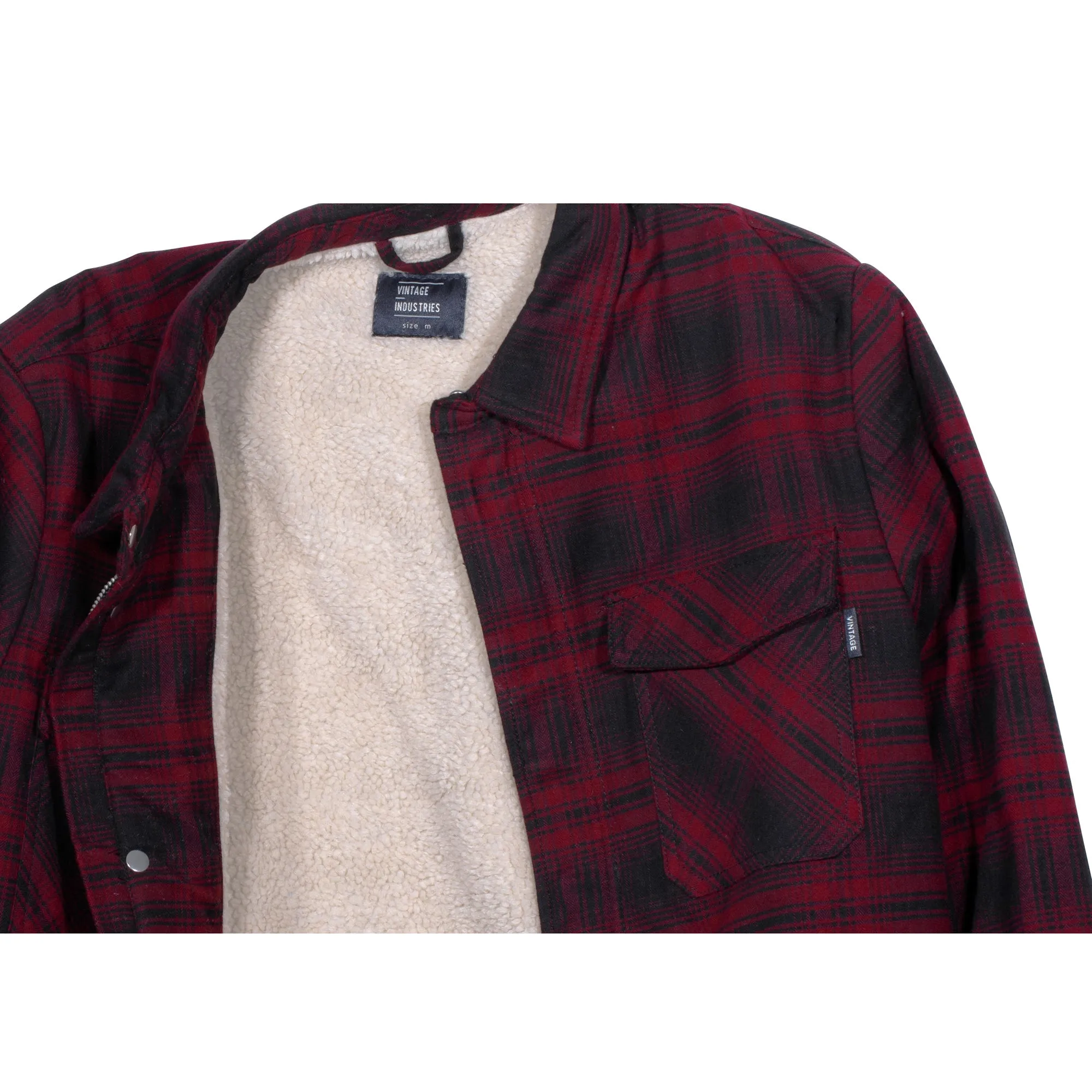 Jacket Class Sherpa  check
