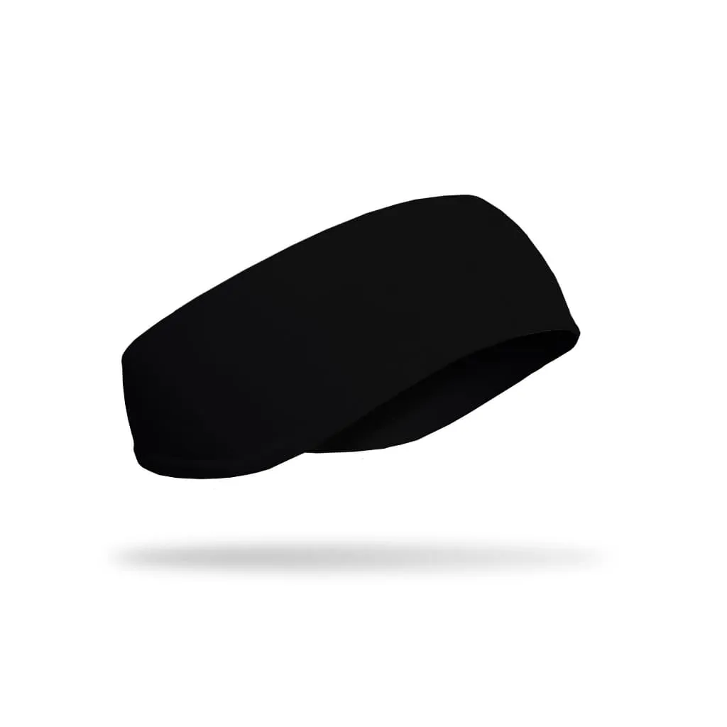 JUNK Midnight Black Headband (Ear Warmer)