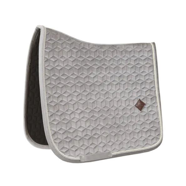 Kentucky Horsewear Basic Velvet Saddle Pad - Dressage