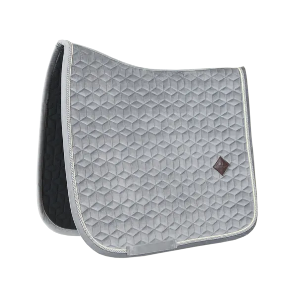 Kentucky Horsewear Basic Velvet Saddle Pad - Dressage
