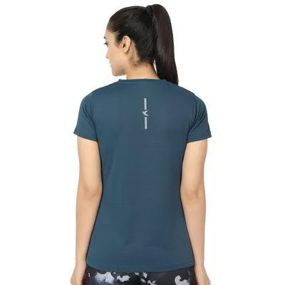 Kronos DRI-FIT Crew Neck Tee | Women's | Cobalt Blue | KIBI Sports