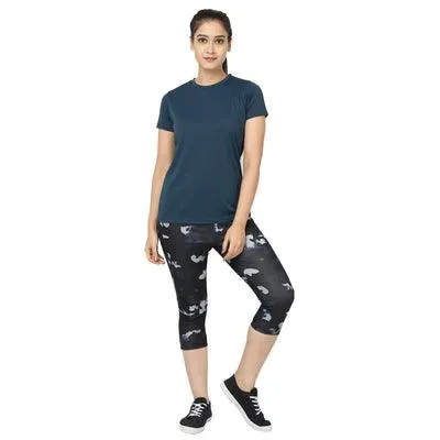 Kronos DRI-FIT Crew Neck Tee | Women's | Cobalt Blue | KIBI Sports
