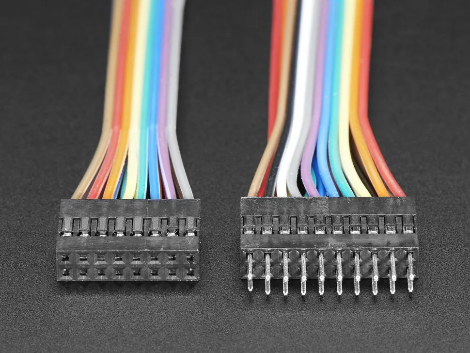 Large Dual Row Wire Housing Pack for DIY Jumper Cables