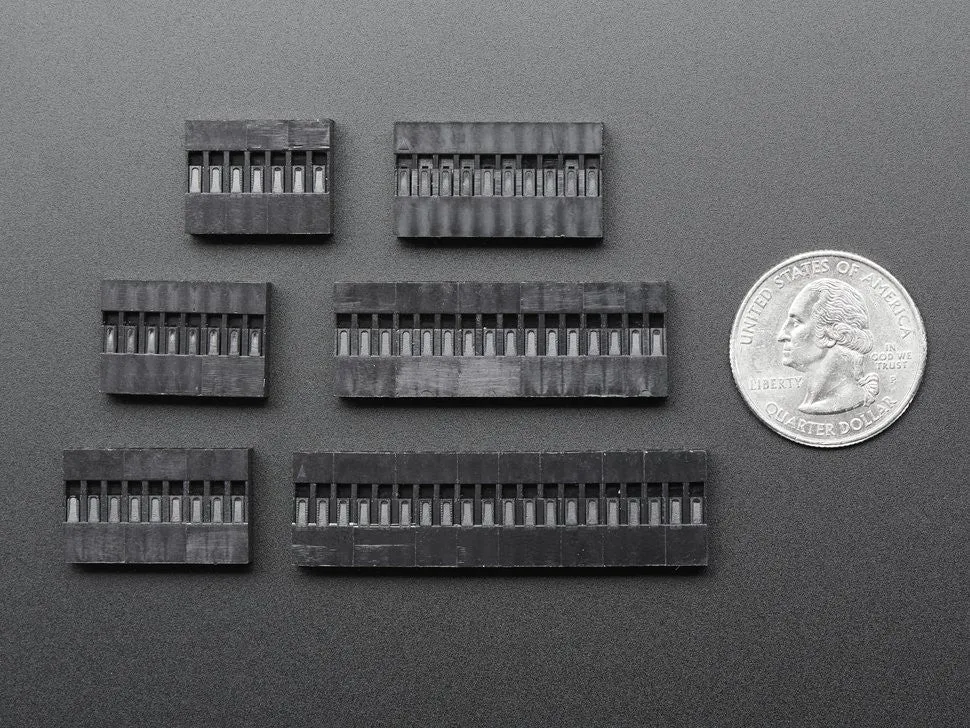 Large Dual Row Wire Housing Pack for DIY Jumper Cables