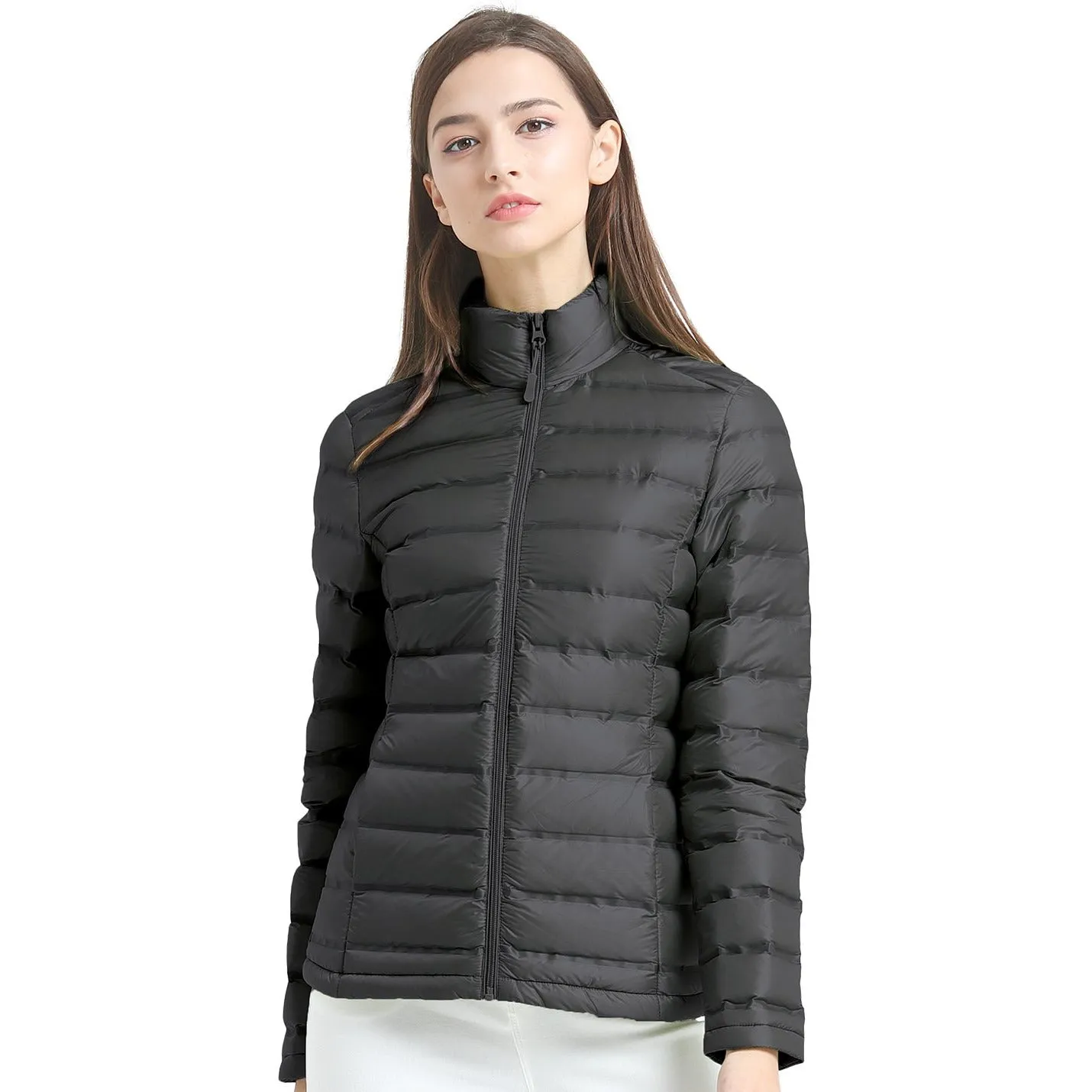 Lesmart Women's Packable Puffer Down Coat