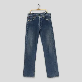 Levi's 501 Faded Blue Jeans Stonewash Size 30x32
