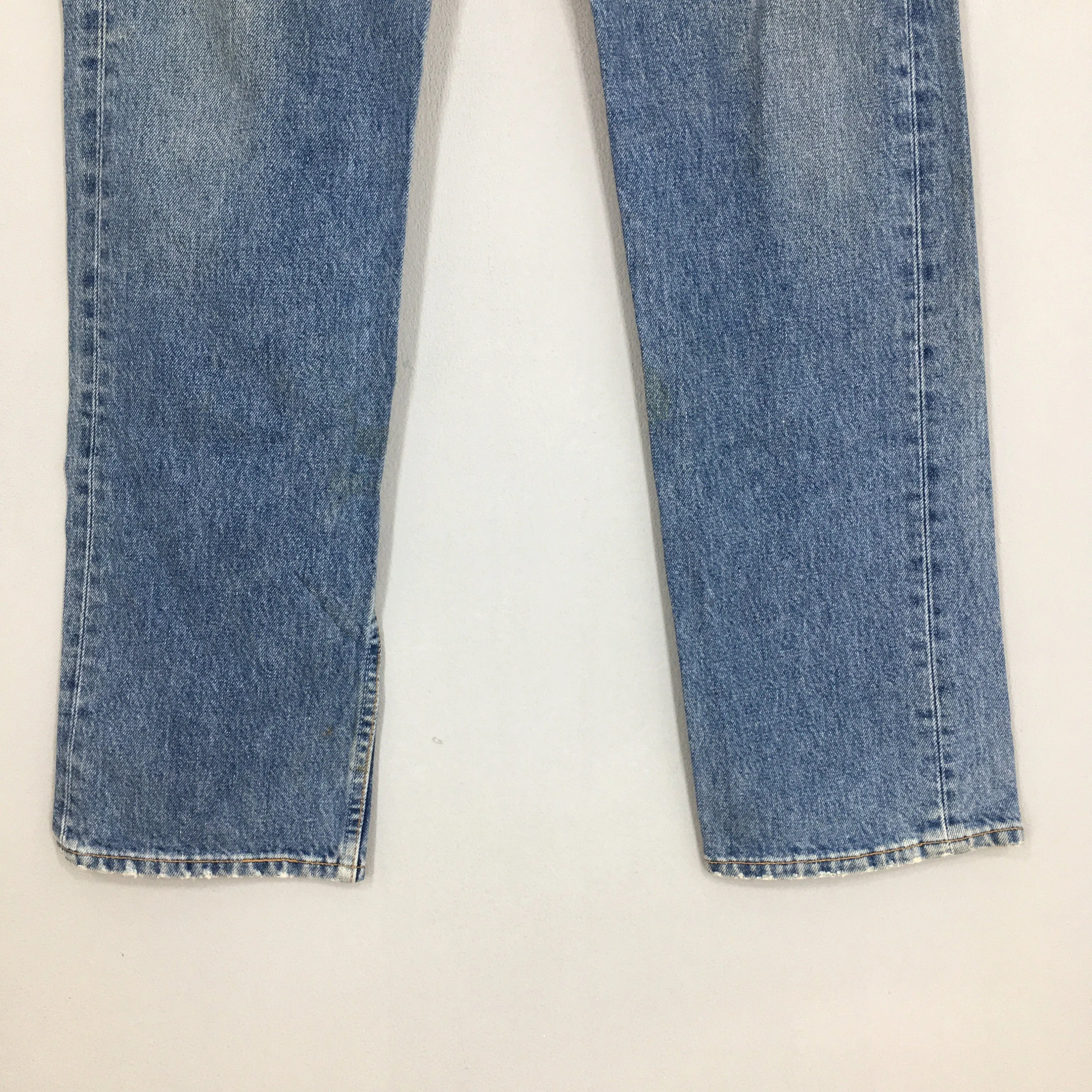 Levi's 501 Faded Blue Jeans Stonewash Size 30x32