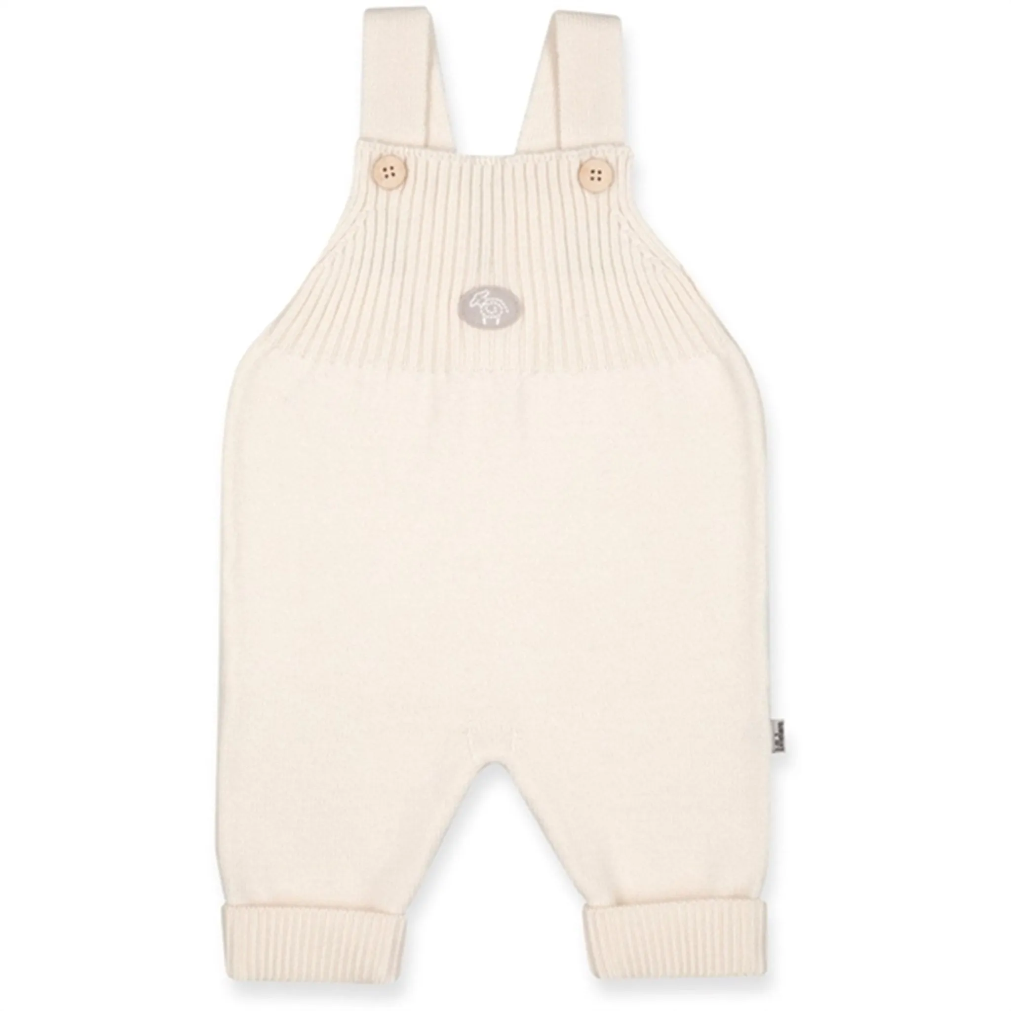 Lillelam Overall Baby Nature Cream White