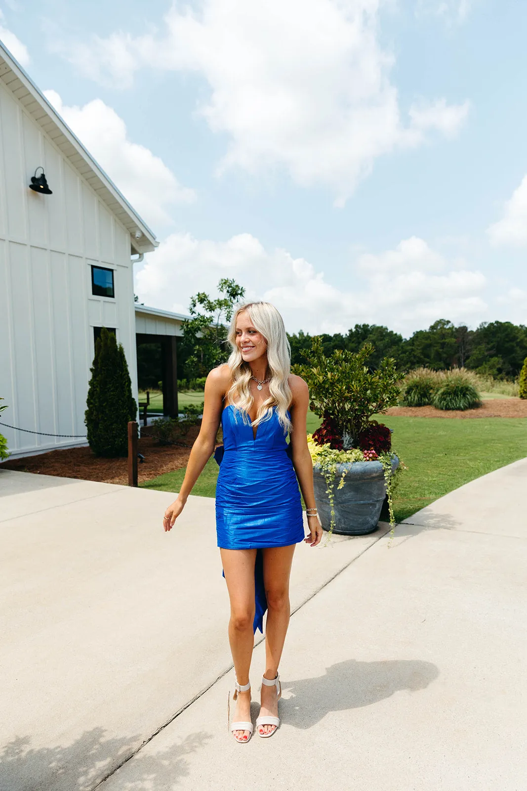 Look Alive Mini Dress - Royal Blue