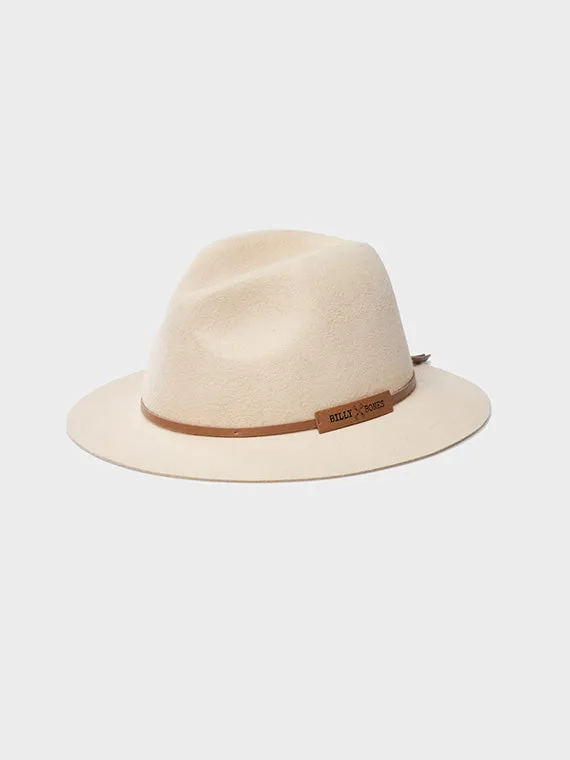 Luna Cream Floppy Fedora