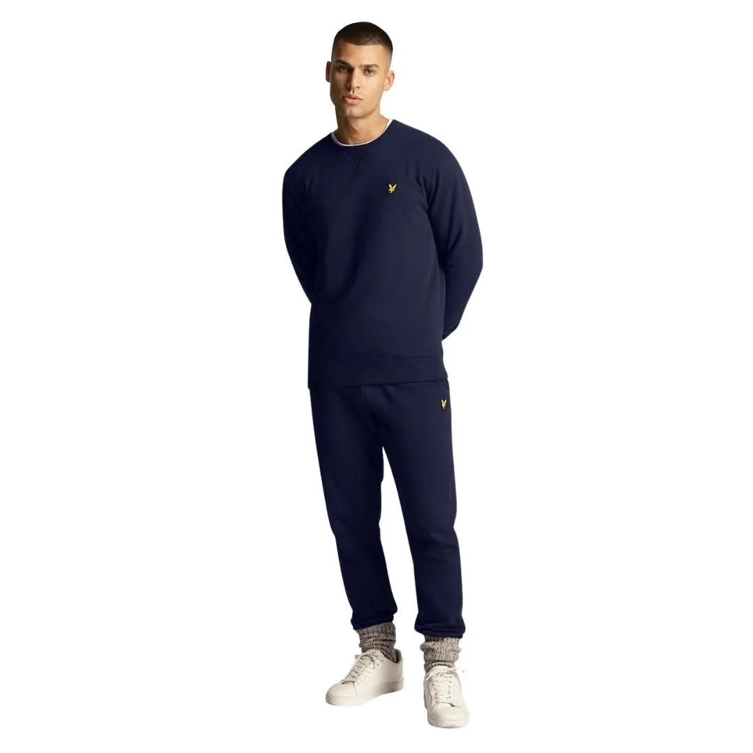 Lyle & Scott Branded Navy Blue Pull-over Jumper