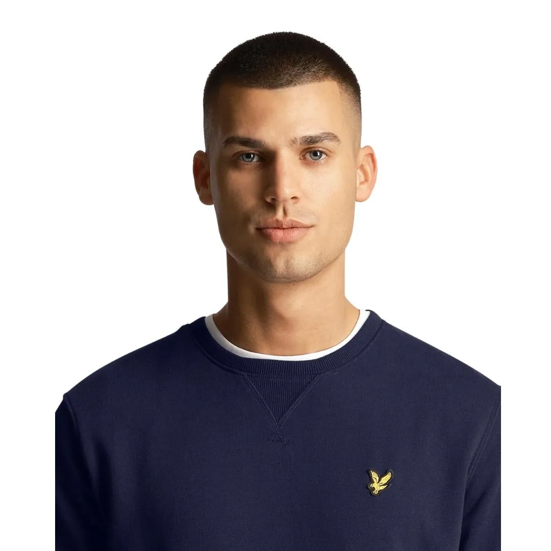 Lyle & Scott Branded Navy Blue Pull-over Jumper