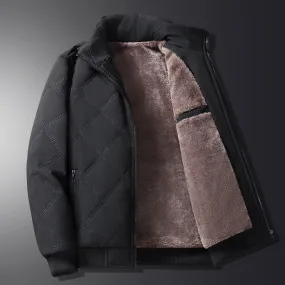 Marnold - Puffer Jacket Heren Winter met Fleece Voering, Winddicht & Warm