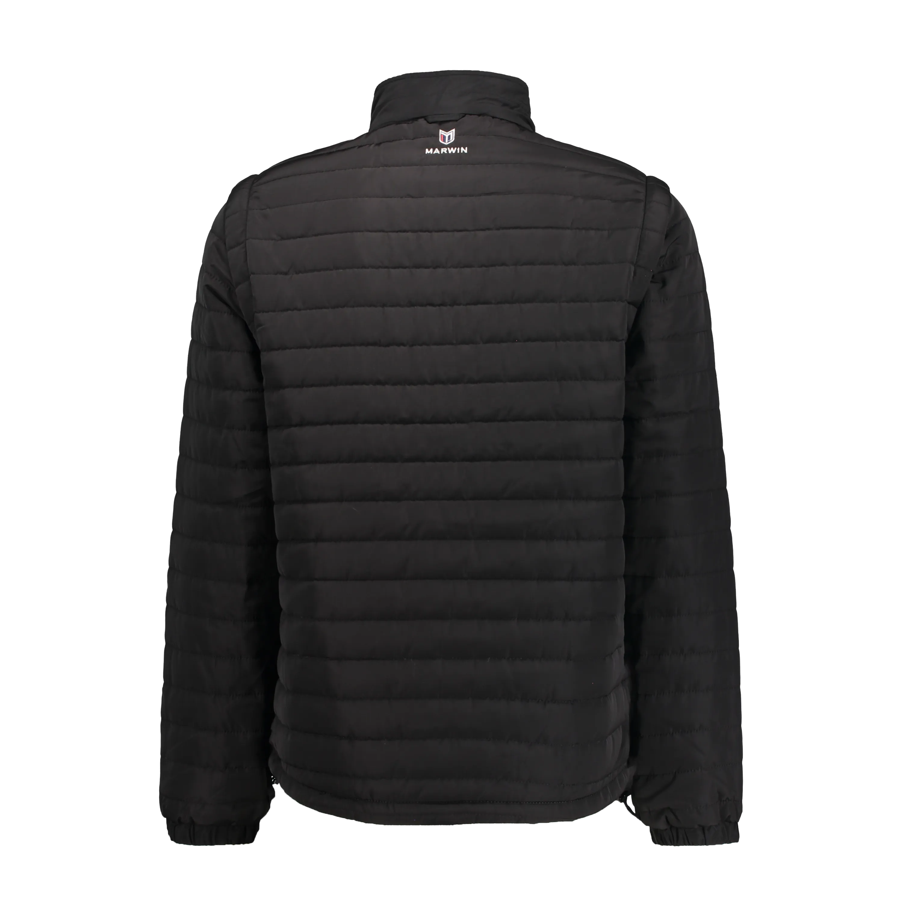 Marwin Sports Puffer Men's Jacket Removable Arms - Black