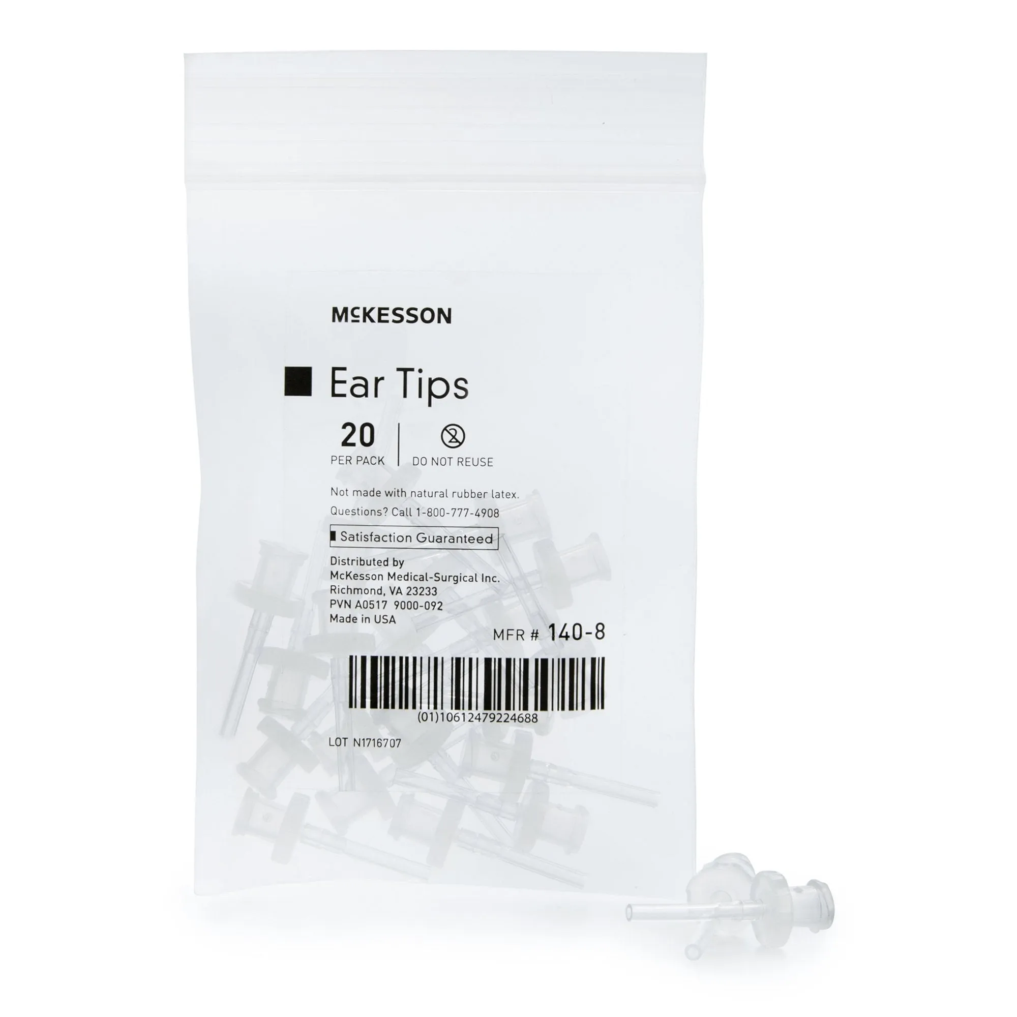 McKesson Single Use Ear Tips for Ear Wash System