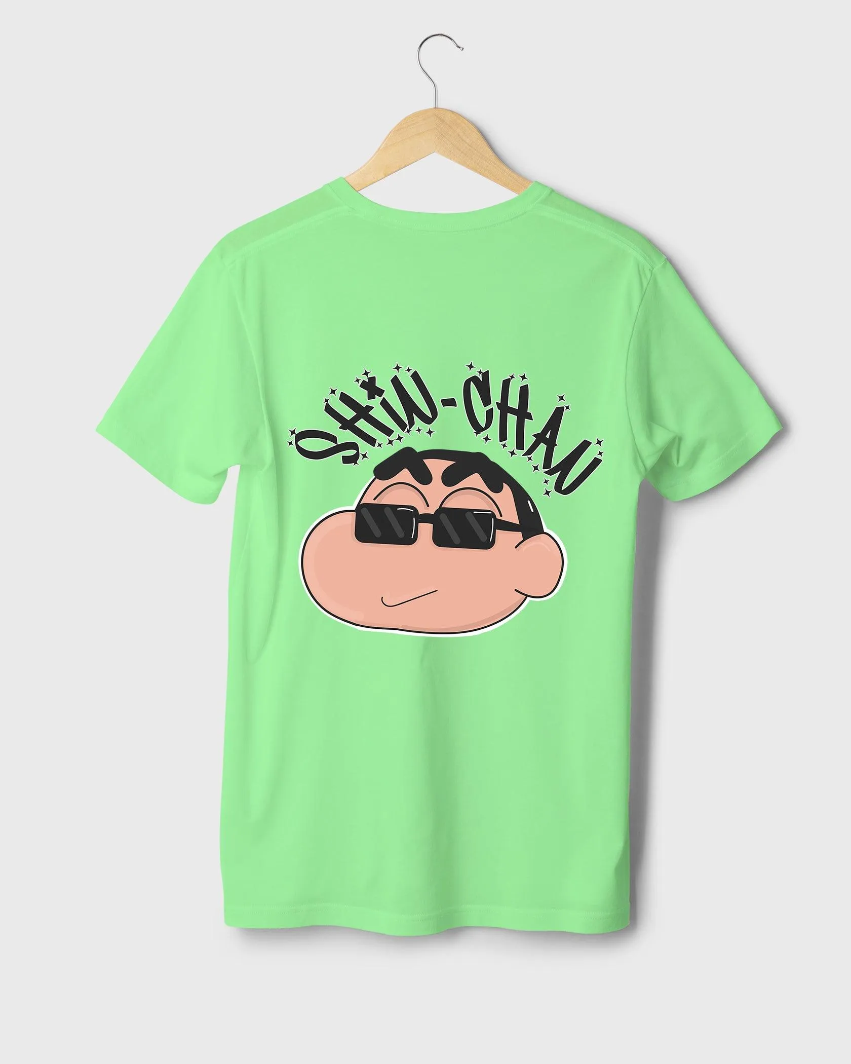 Mens Regular Tshirt Cartoon Shinchan