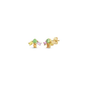 Mini Chroma Rays Studs