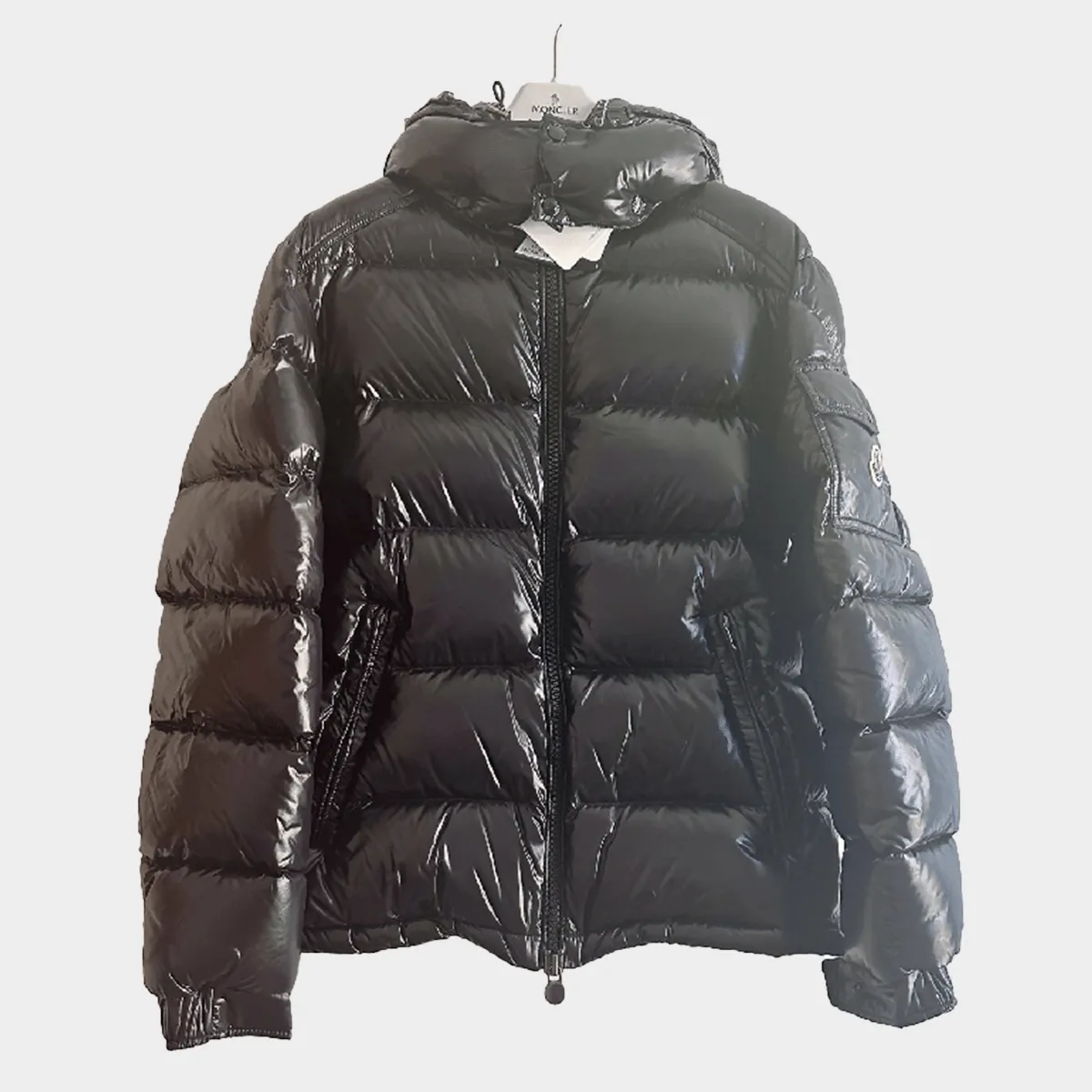 Moncler men's black Maya Down puffer jacket