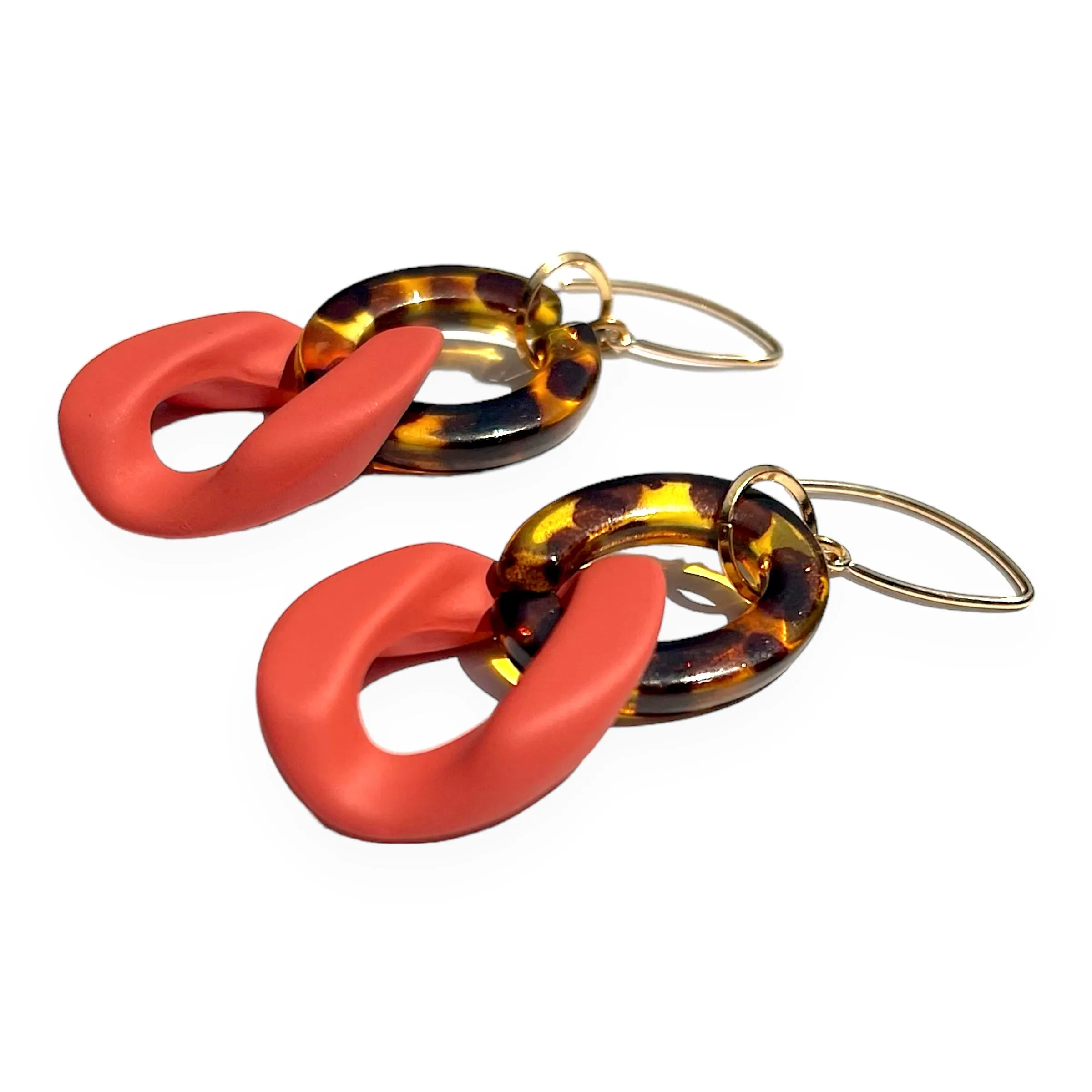 MPR x IMAGINARIUM: Articulate Tortoise Orange Earrings