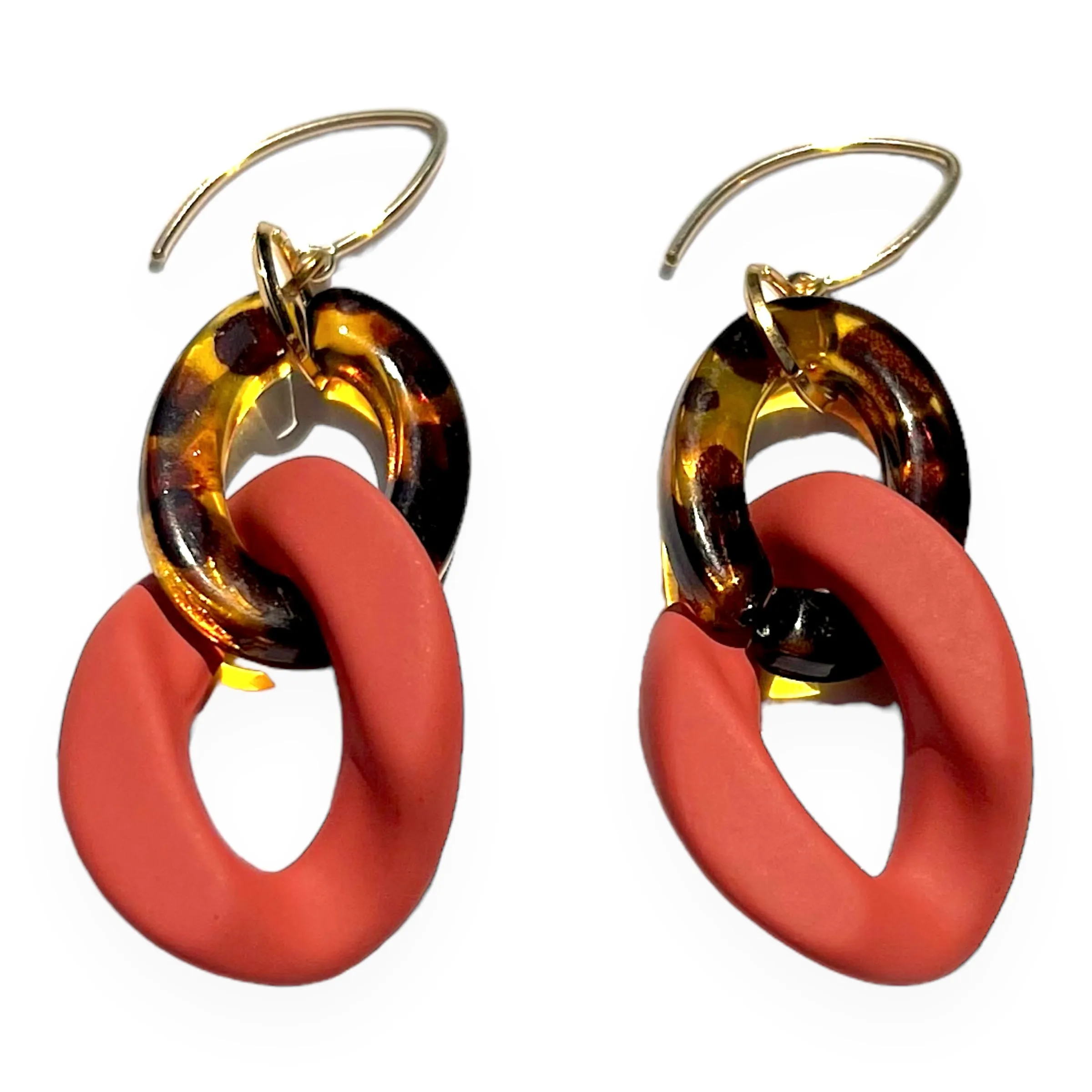 MPR x IMAGINARIUM: Articulate Tortoise Orange Earrings