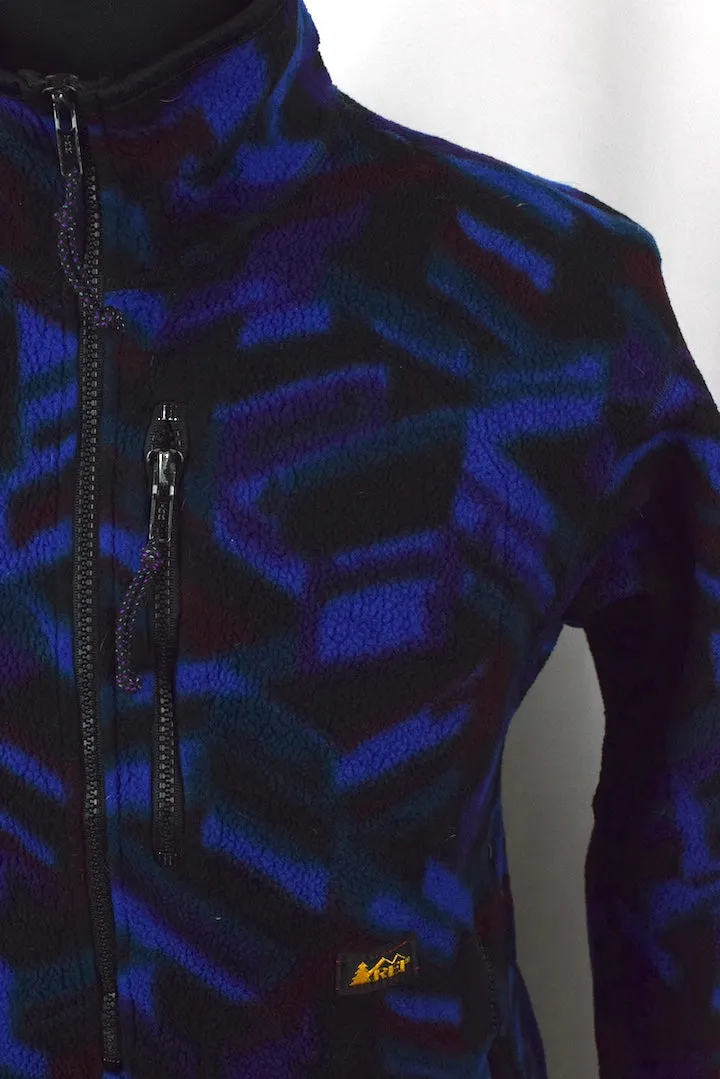Multicoloured Fleece Jacket