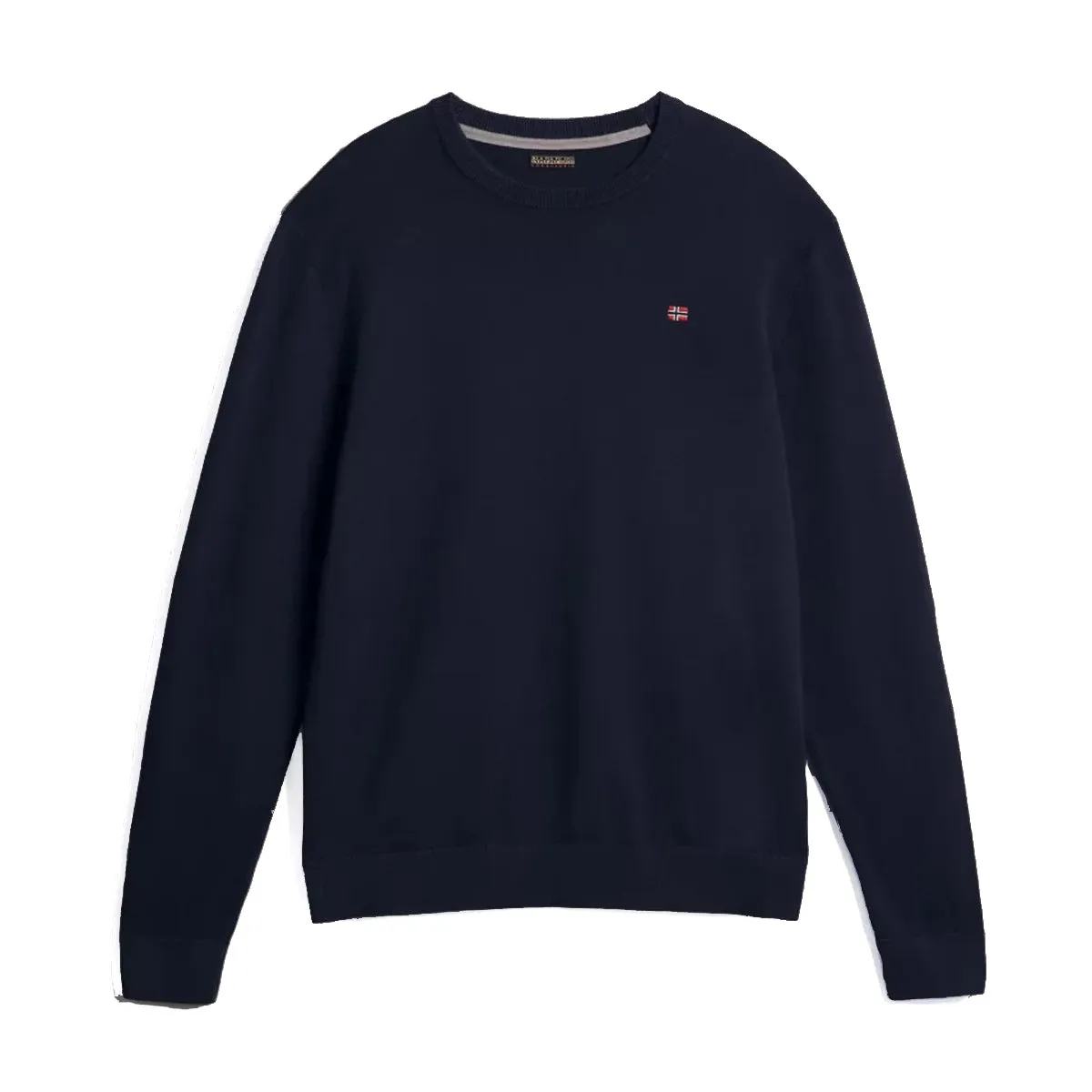 Napapijri - Droz Blue Marine Crew Neck Jumper - NP0A4GJP - BLU/MARINE