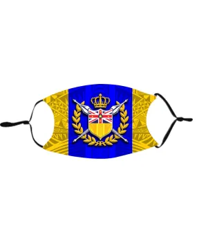 NIUE CREST ADJUSTABLE FACE MASK with Filter - KIDS & ADULTS