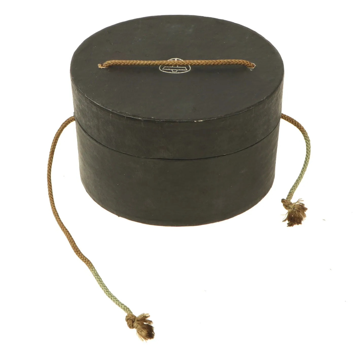 Original Japanese WWII Leather Flying Helmet with Pilot Goggles in Case