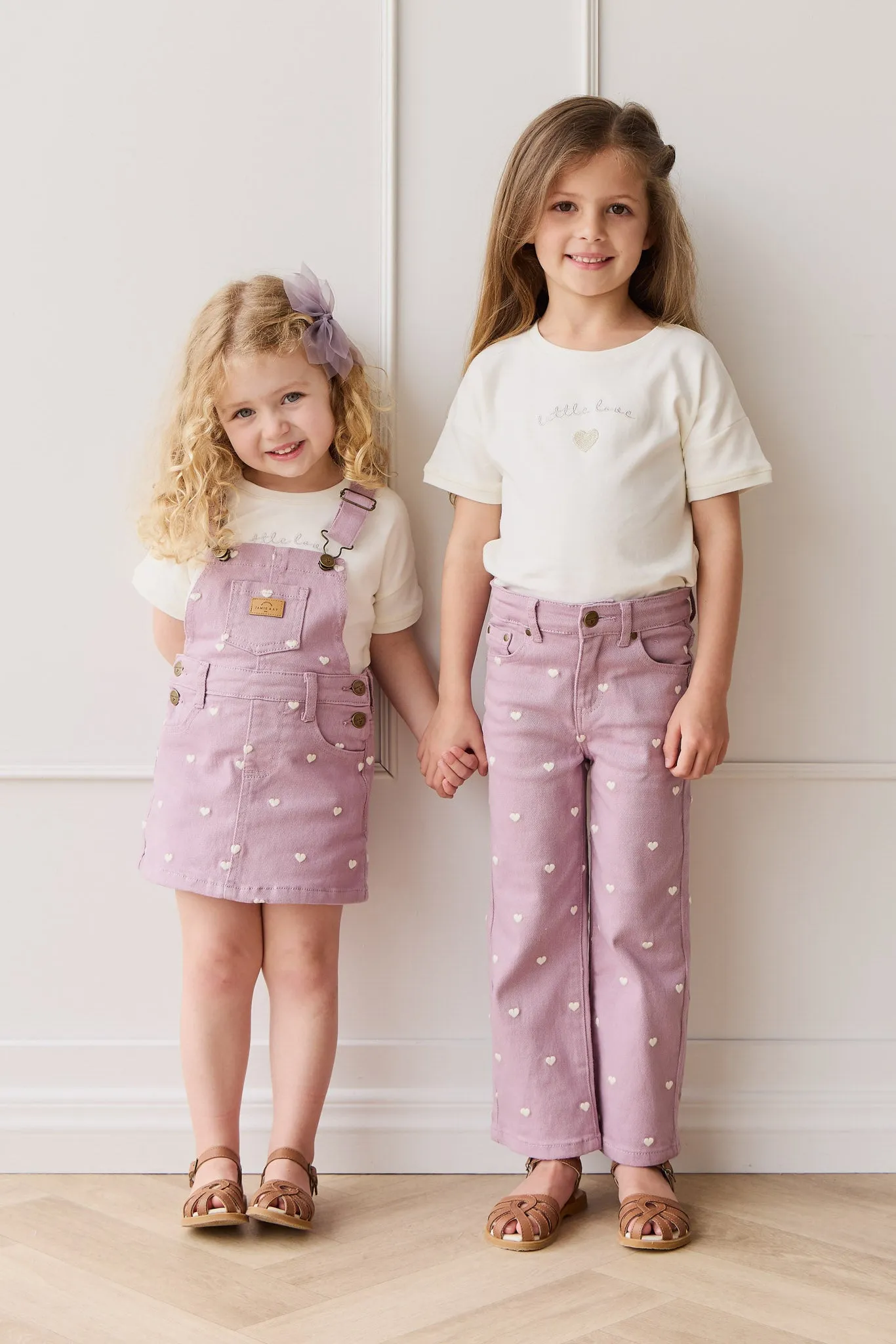 Overall Dress - Petite Heart Melody