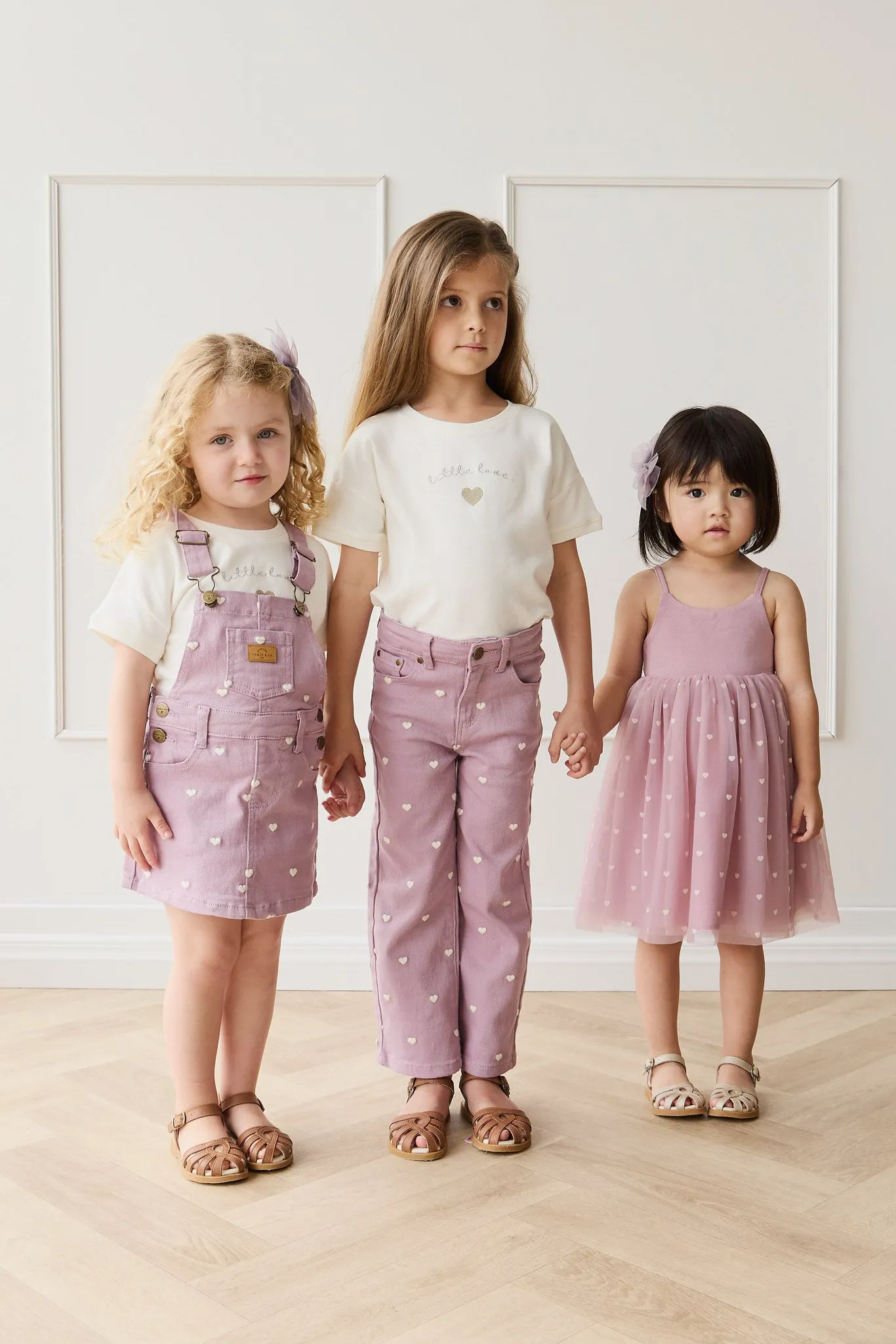 Overall Dress - Petite Heart Melody