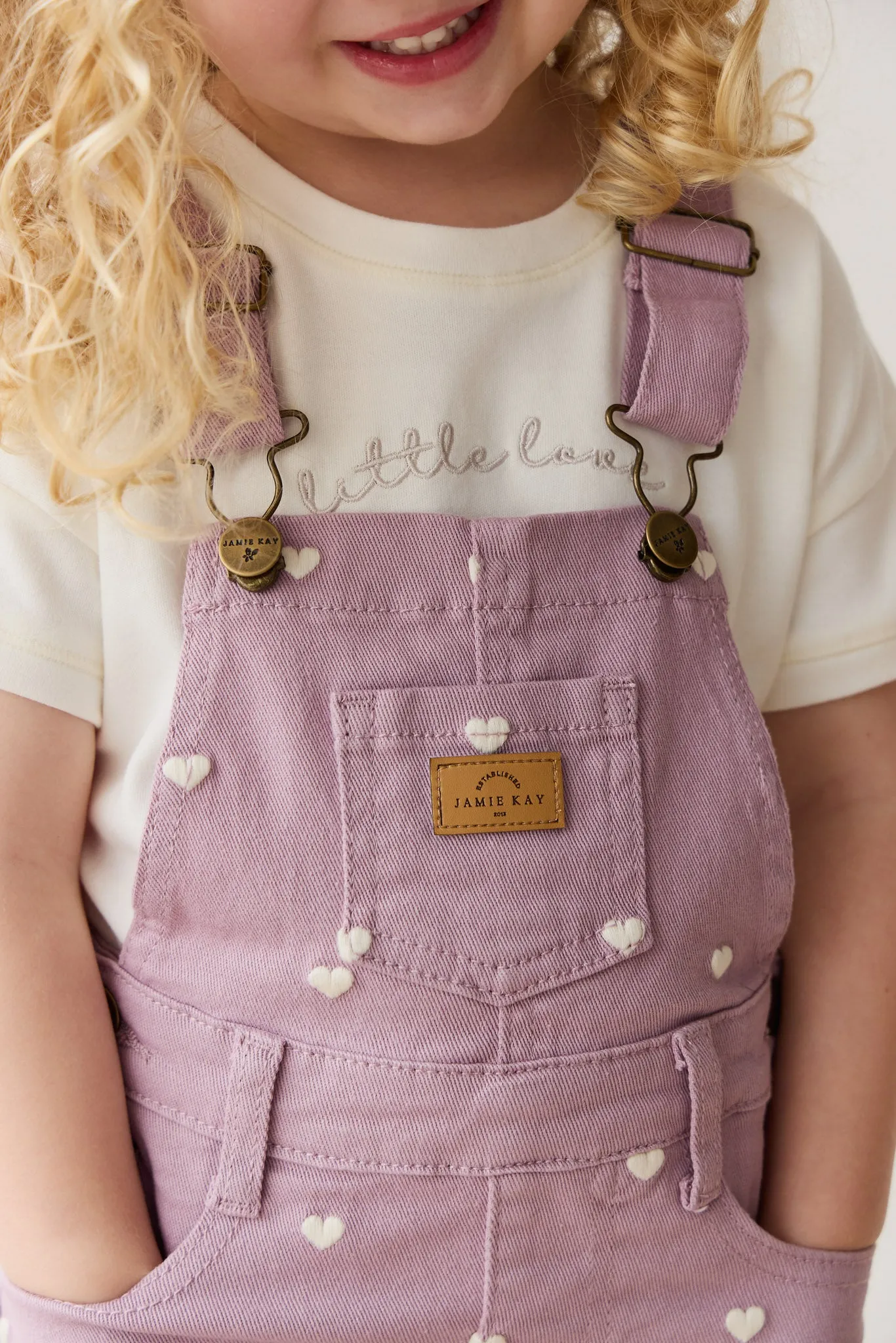 Overall Dress - Petite Heart Melody