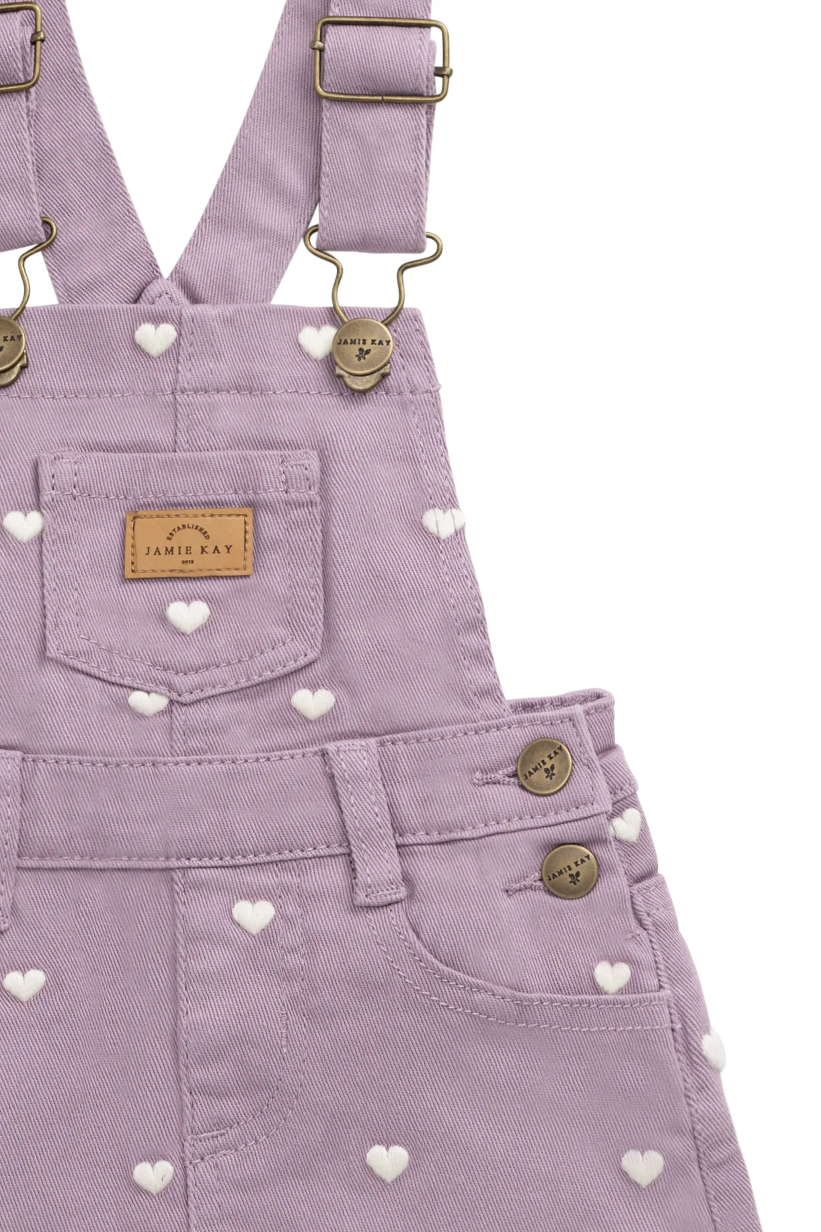 Overall Dress - Petite Heart Melody