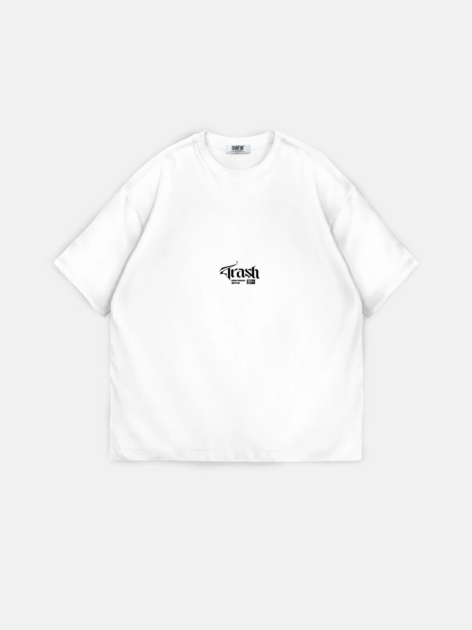 Oversize Trash T-shirt - White