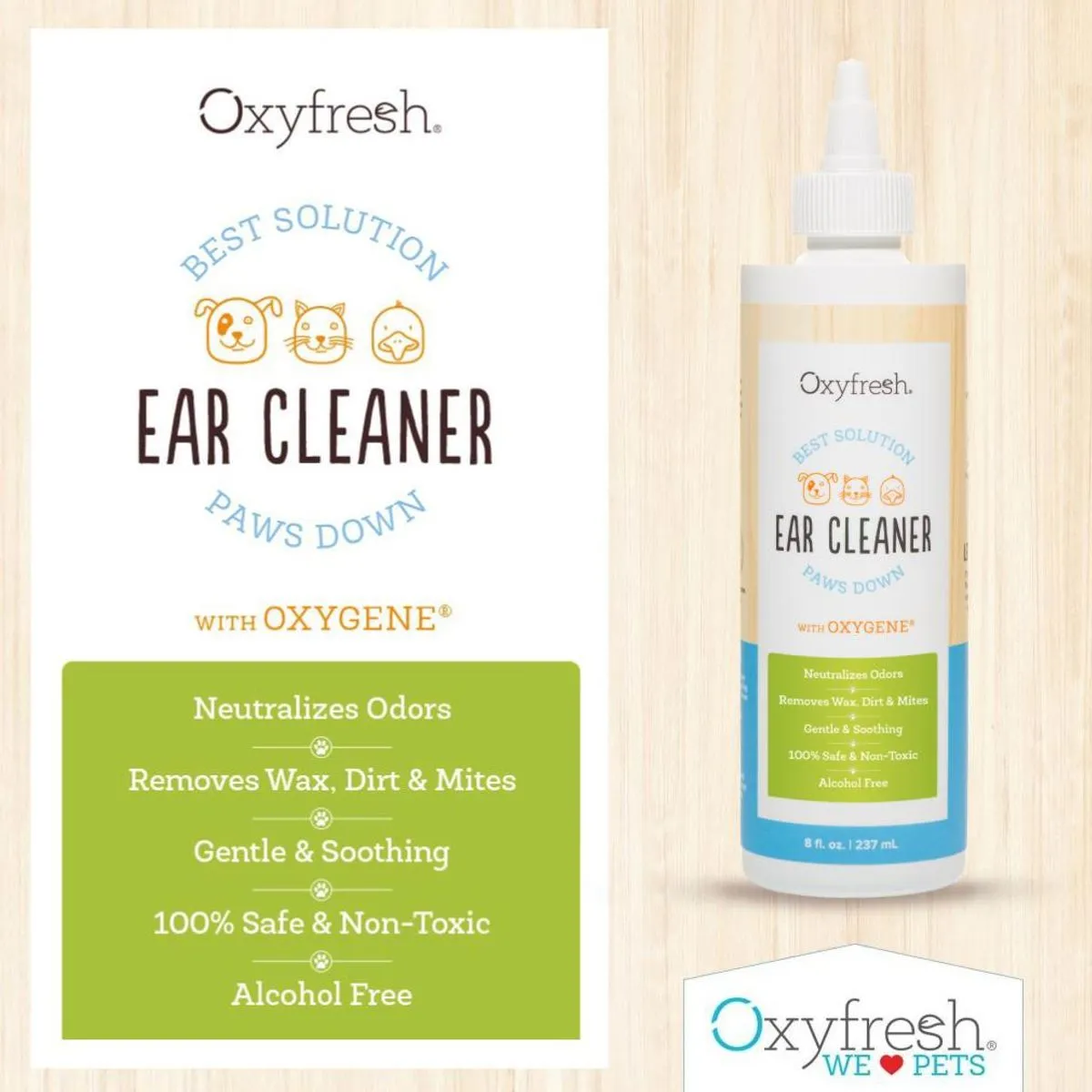 Oxyfresh Pet Ear Cleaner