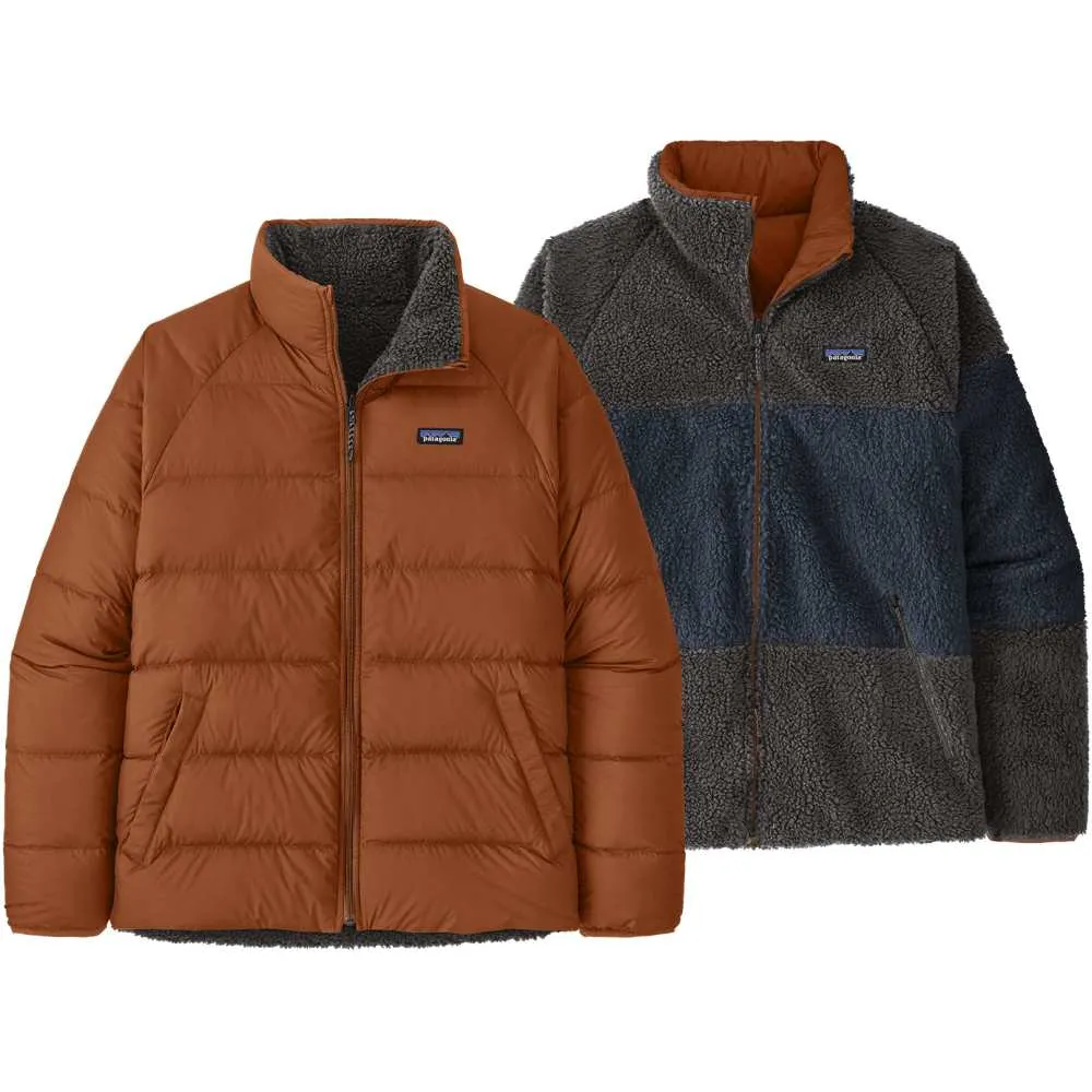 Patagonia Men's Reversible Silent Down Fleece Jacket