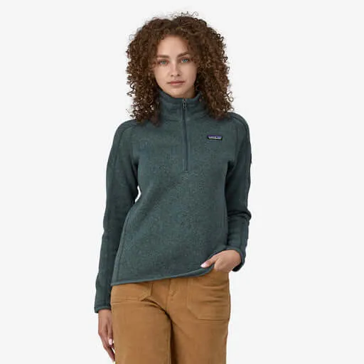 Patagonia W Better Sweater 1/4 NOUVEAU GREEN