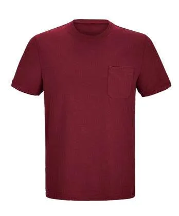 Plain Pocket Cotton T-Shirt