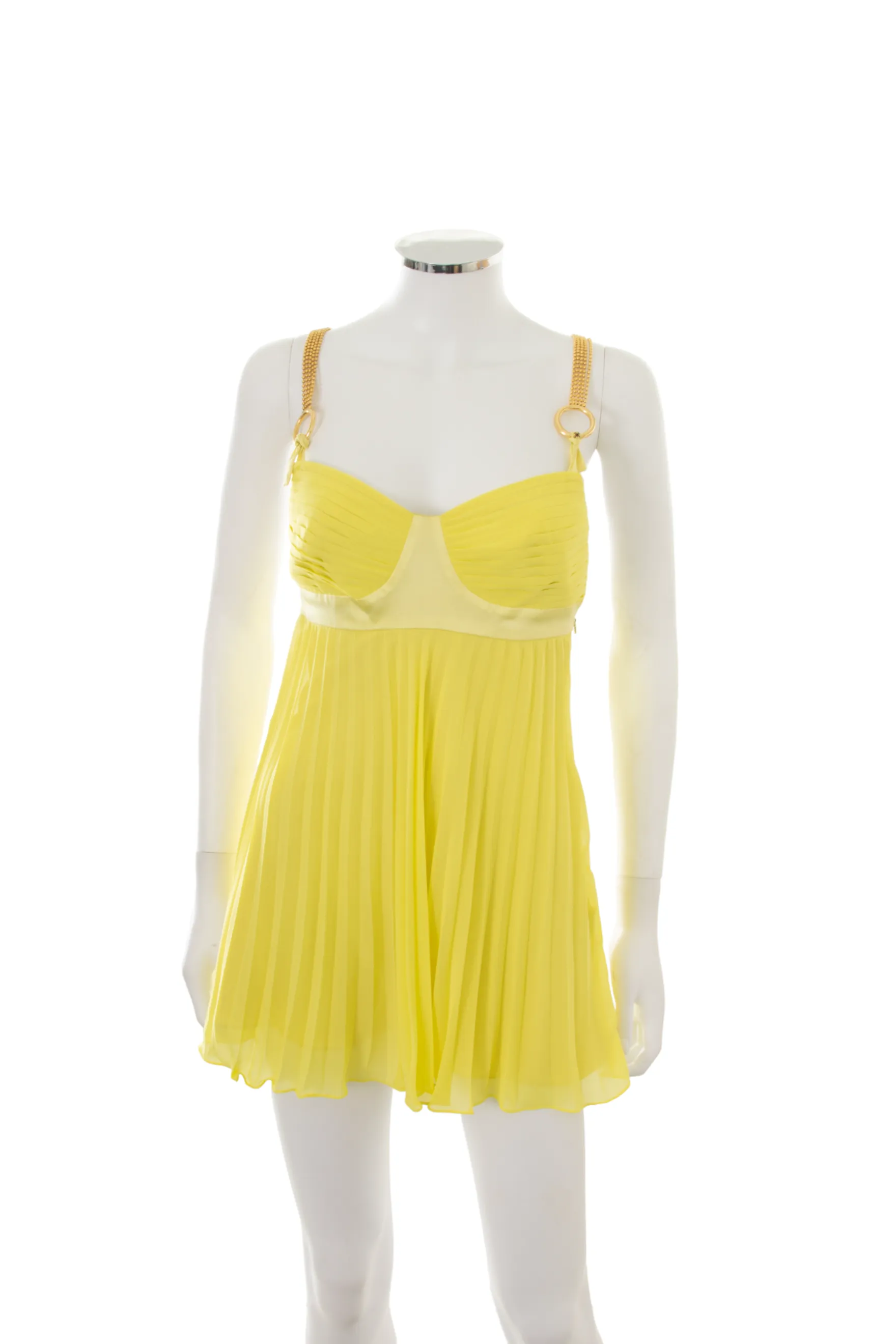 Pleated Babydoll Dress
