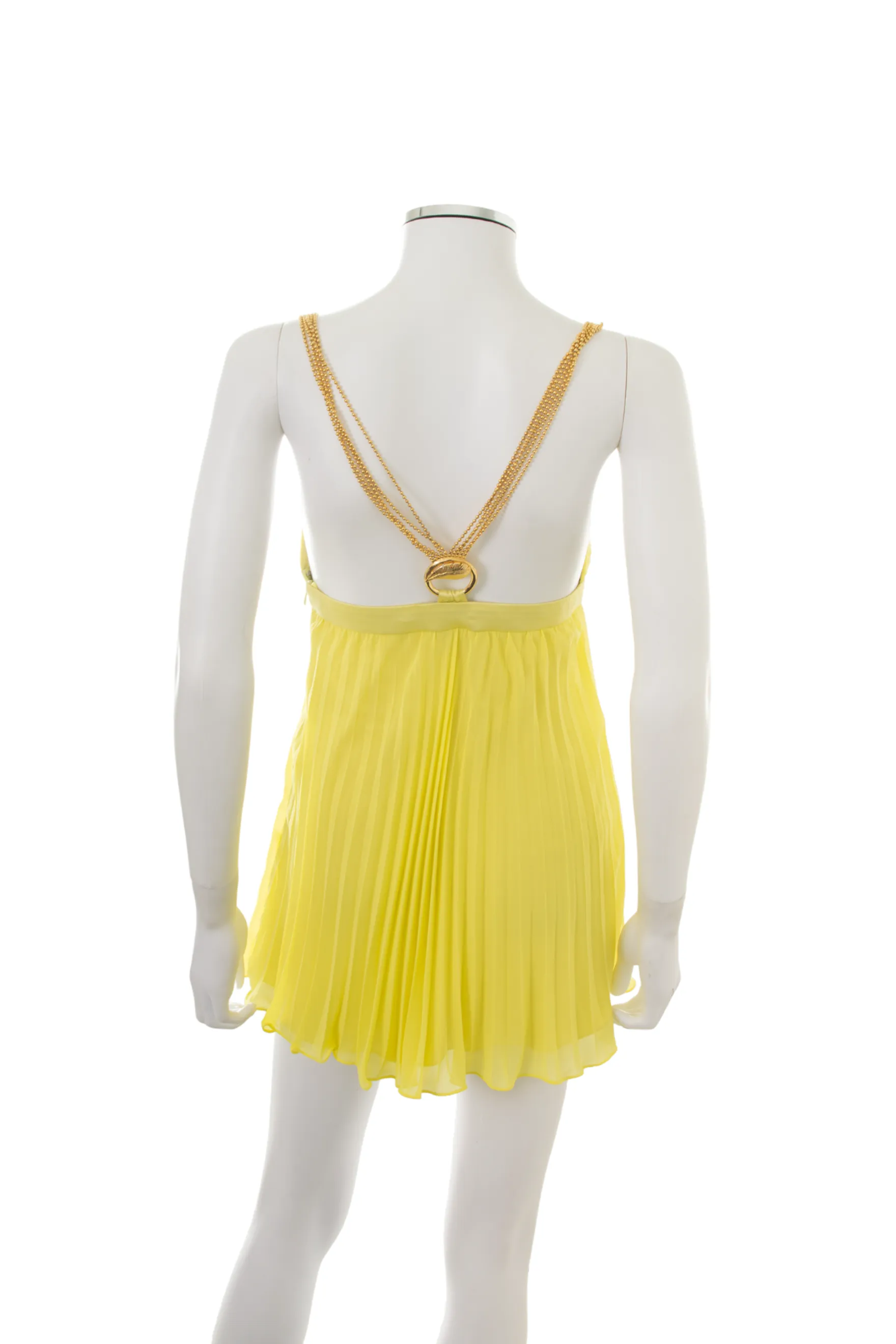 Pleated Babydoll Dress